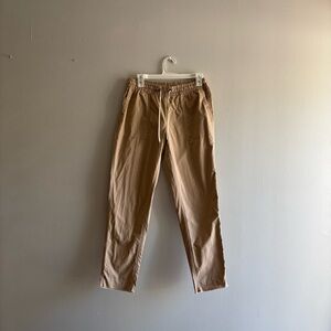 Vuori Women Performance Ripstop Outdoor  Drawstring Pants Sz S Raw Hem VW450